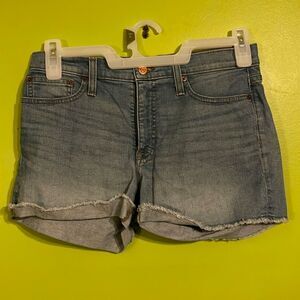 J. Crew Stretch Jean Shorts Waist Size 27"